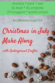 Martin storey heeft weer een spannend nieuw project. Christmas In July Make Along Underground Crafter