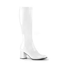 womens funtasma gogo 300 size 9 m white stretch patent