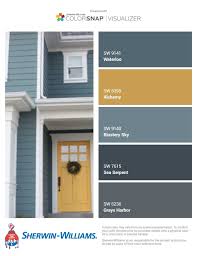 Do i bring a sample of paint in to store? I Just Created This Color Palette With The Sherwin Williams Colorsnap Visualizer App On My Android Ph Outside House Colors House Paint Exterior House Exterior