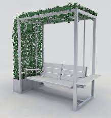 Shaded Swing Coool Metal Furniture Design Outdoor Furniture Plans Diy Patio Furniture