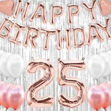 25th birthday party ideas for her. 25 Birthday Party Decorations You Can Buy Online Taste Of Home