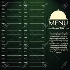 All are sure to be a feast to your customers' eyes. Restaurant Menu Card Design Template Editable Royalty Free Cliparts Vectors And Stock Illustration Image 29533274