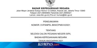 Agar penerimaan siswa baru pada smk wajar berjalan lancar dan terkendali, seharusnya sekolah silakan ambil manfaat dan jika ada pertanyaan, silakan tulis di form komentar. Bkn Buka 373 Formasi Cpns 2021 Lulusan D3 S1 Dan S2 Ayo Daftar Halaman All Kompas Com