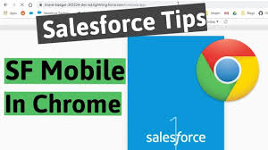 Have a look at the specific offerings by avenga, as it will help you see the salesforce platform from a force.com application development. Salesforce Mobile In Chrome Browser Youtube