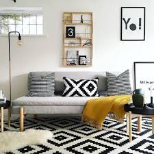 The black and white combination is very popular and used in almost all the domains. Essential Tips For Living Room Decor