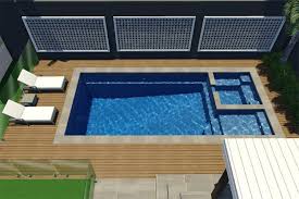 Swimming pools, swing sets, trampolines Brooklyn Slimline Pool Spa Combo 6 2m X 3 5m Barrier Reef Pools