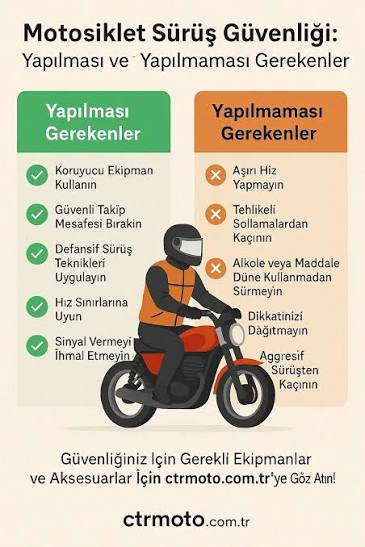 Motosiklet Festivali Coşkusu: Sürüş Güvenliği Neden Önemli?