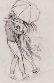 45 Romantic Couple Pencil Sketches You Must See Buzz Hippy In this graphite sketch, i loved the perspective of looking out the window at the fall trees, but enjoying all things precious like a good book and a great cup of coffee!