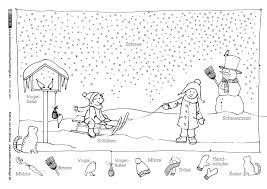 Winter Schlitten Schneemann Schneemann Vorschule Winter Winter