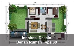 Desain rumah type 45 minimalis modern. 5 Inspirasi Denah Rumah Type 60 Pilihan 2020 Arsimedia