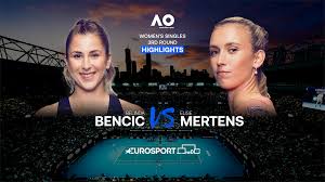 La junioare, belinda bencic a castigat atat roland garros, cat si wimbledon, in 2013, in timp ce in circuitul wta simona halep e pe cai mari in 2021. Australian Open 2021 Belinda Bencic Elise Mertens Einzel Frauen 3 Runde Highlights Tennis Video Eurosport