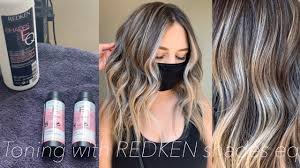 Free shipping, hassle free returns, and orders ship in 1 day! Toning With Redken Shades Eq Blonde Balayage Youtube
