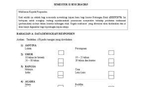 Moshims Borang Soal Selidik Pengajian Am Otosection