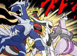 Dialga, palkia, giratina and arceus ◢ song : Water Type Pokemon
