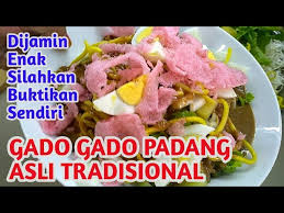 Kocok mentega, gula, vanilla hingga mengembang dan pucat, masukkan telur, kocok lagi hingga tercampur rata dan. Ide Bisnis Resep Gado Gado Padang Asli Tradisional Youtube