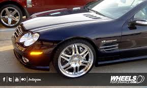 Our Client S Mercedes Sl55 Amg With 20 Brabus Monoblock Vi 2 Piece Wheels Mercedes Sl55 Mercedes Sl55 Amg Mercedes