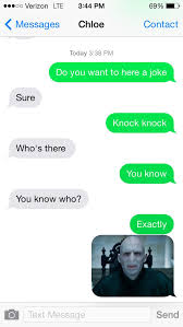 Enjoy and don't forget to share with your friends! Harry Potter Knock Knock Joke New Funny Jokes Knock Knock Jokes Jokes For Teens