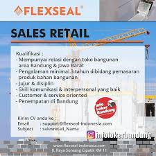 We did not find results for: Lowongan Kerja Pt Suryatatas Persada Teknik Flexseal Bandung Maret 2020 Infolokerbandung Com Teknik Kerja Bahan Bangunan