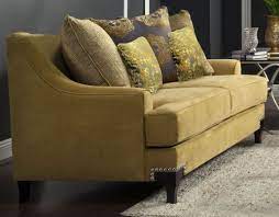 Viscontti Gold Loveseat In 2021 Gold Sofa Living Room Collections Premium Sofa