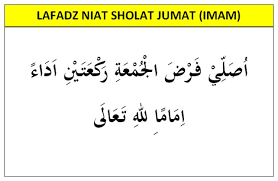 Sholat Jumat Tata Cara Bacaan Niat Dan Keutamaan