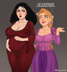 Mother Gothel x Rapunzel Tangled Futa Comic by Rocner | Futapo!
