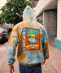 Teenage Breakfast Tie Dye Hoodie