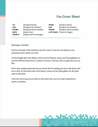 Out how to fill out the form. Fax Cover Sheet Standard Format