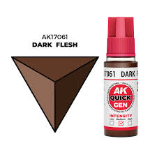 AK-Interactive: Quick Gen Acrylic Contrast - Dark Flesh 18 ml