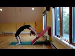 Urdhva Dhanurasana Dropbacks Using A Slant Board Youtube