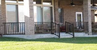 These materials can be incorporated into any type of deck and look good with brick or wood. Parts Of A Railing System Mmc Fencing Railing
