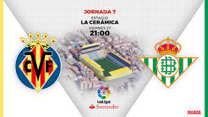 Match ends, villarreal 1, real betis 2. Laliga Santander 2019 20 Villarreal Vs Betis Horario Y Donde Ver En Directo Por Television Y Online Marca Com
