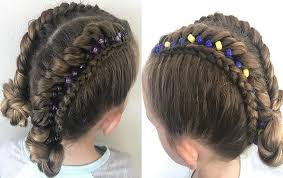 Get inspired by our favorite celebrity looks including a fishtail braid, waterfall hair braid, french braid, braided bun, and more. 15 Beautiful Hairstyles With Beads For Little Girls 2020