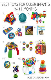 Best Toys For Older Infants 6 12 Months Great Gift Ideas Toys By Age Baby Christmas Gifts Best Baby Toys