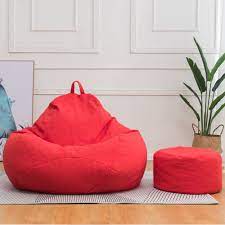 Nk Super Soft Padded Sofa Sandbag Chair Cover Is Perfect For Any Room Lounger Sofa Furniture Sofa Tatami Suitable For Adults Chair Cover Sofa Furniture Lounger