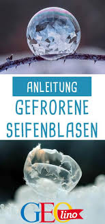 Gefrorene Seifenblasen So Friert Ihr Blasen Ein Geolino