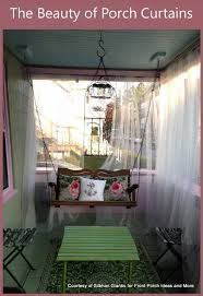 Have you ever considered prettying up the outside of your windows to increase the curb appeal of your home? Outdoor Curtains Outdoor Curtain Panels Porch Curtains