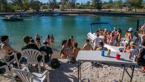 After a scenic drive through the joshua tree forest, board a jet boat and cruise down the colorado river to lake havasu. Spring Break In Lake Havasu More Families Fewer Students This Year