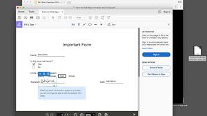 Fill And Sign Pdfs On Your Computer With Free Adobe Reader Dc Youtube