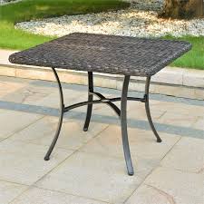 White, antique brown, golden honey, driftwood grey & black. Get The Ibiza 39 Inch Resin Wicker Aluminum Dining Table From Homesquare Now Accuweather Shop
