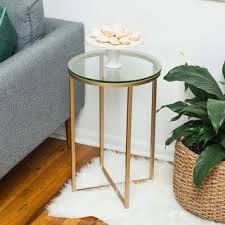 Overstock Com Online Shopping Bedding Furniture Electronics Jewelry Clothing More Glass Side Tables Round Side Table Living Room Side Table