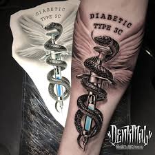 The risk for type 2 diabetes increases with age, and nearly 26% of people in the united states older than 65 years have diabetes. Tattoo Uploaded By Andrew Scott Diabetes Tattoo By Denk Mal Tattoo Denkmal Diabetictattoo Diabetictattoos Diabetic Medicaltattoo 1262948 Tattoodo