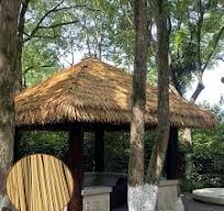 Amazon.com : DIOB Palm Thatch Simulation Thatch Tile ...