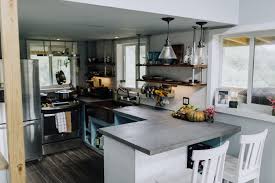 inside a tiny house kitchen that can