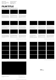 Free Storyboard Template For Adobe Indesign Indesign Markup Idml Format This Din A4 Horizontal Landscape Template F Storyboard Template Templates Indesign