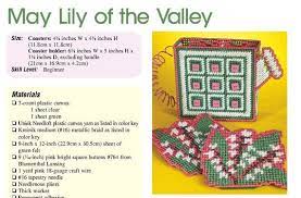 Grab as many as you want and access them and all their updates any time via your account Lilly Of The Valley Coaster Set Pattern In Plastic Canvas Plastic Canvas Coasters Plastic Canvas Set Patterns