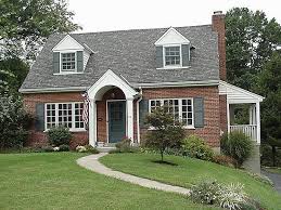 Redo It Make A Grand Entrance Cape Cod House Exterior Brick Exterior House House Exterior
