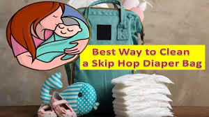It's more shallow and wide than most of the other backpacks, which makes it quite easy to pack. Best Way To Clean A Skip Hop Diaper Bag A Mamas Bond Youtube