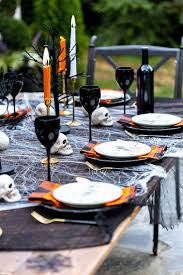 Invite your friends over for a 'spooky soiree' halloween dinner party this year. Adult Halloween Party Decorations Halloween Menu Ideas