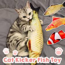 Cat Kicker Fish Toy Sunnyfoxy Cat Toys Fish Cat Toy Kitty