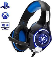 Amazon Com Microphone Ps4 Headset Xbox One Headset Gaming Headphones